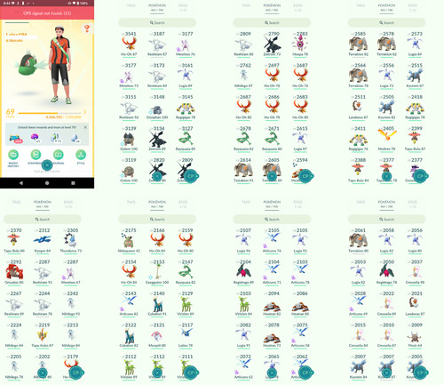Pokémon acc level 69 - acc, go