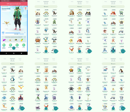 Pokémon acc level 48 - pokémon,