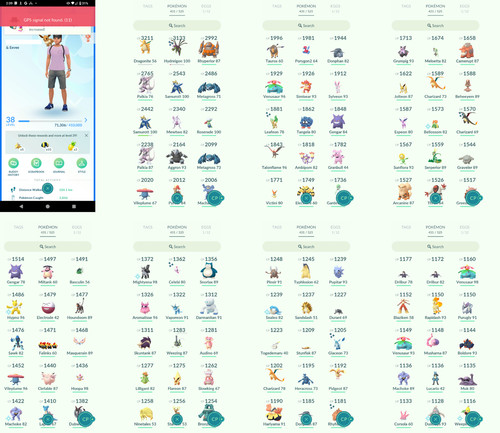 Pokémon acc level - level, 38