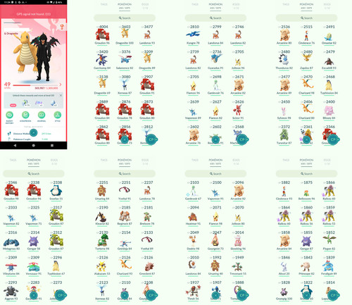 Pokémon acc level 49 - pokémon, go