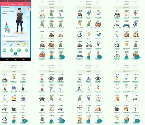 Pokémon acc level 55 - pokémon,