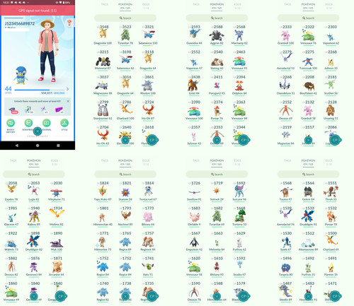 Pokémon acc level 44 - acc,