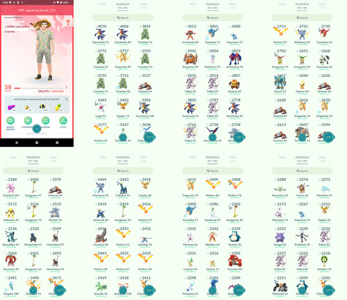 Pokémon acc level 58 - acc,