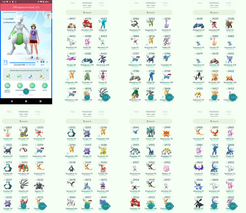 Pokémon acc level 71 - -,
