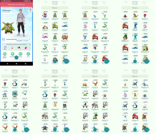 Pokémon acc level 61 - -,