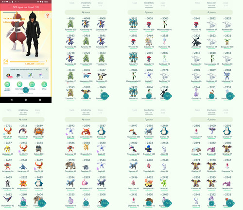 Pokémon acc level 54 - -,