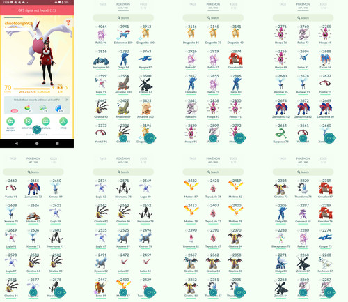 Pokémon acc level - acc, go