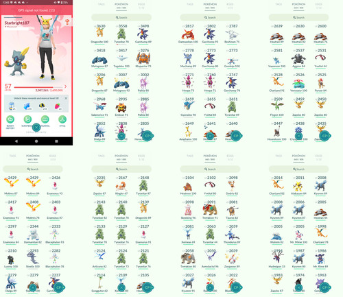 Pokémon acc level 57 - acc,