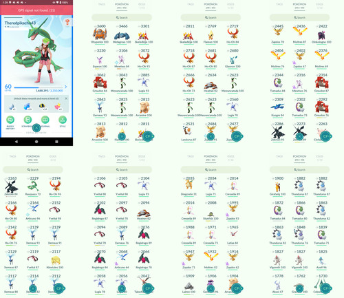 Pokémon acc level - pokémon, 60