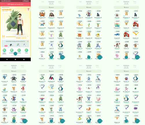Pokémon acc level 54 - pokémon,