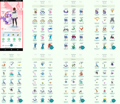 Pokémon acc level - go, 47