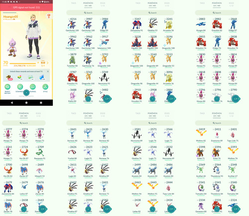 Pokémon acc level 70 - acc,