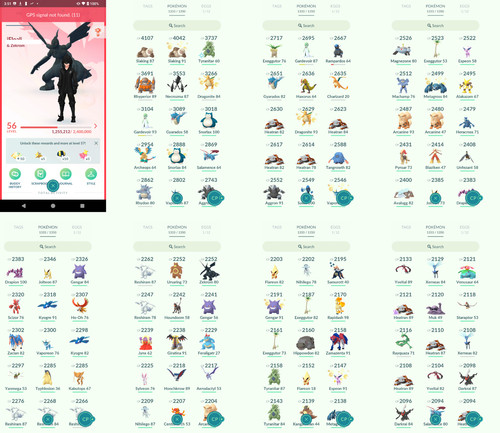 Pokémon acc level 56 - pokémon,