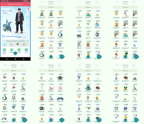 Pokémon acc level 43 - acc, go
