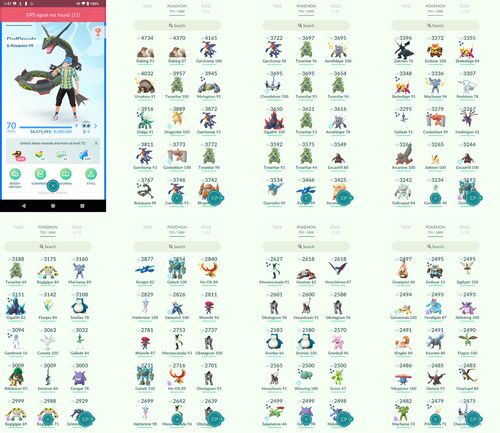 Pokémon acc level - acc, 70