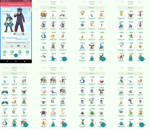 Pokémon acc level - go, 56