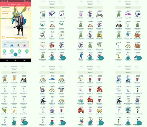 Pokémon acc level 67 - acc,