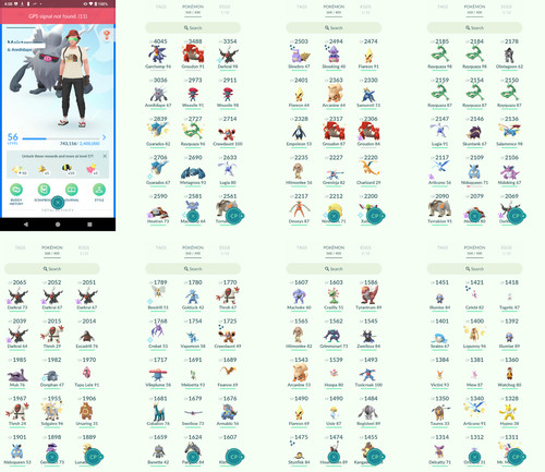 Pokémon acc level 56 - -,