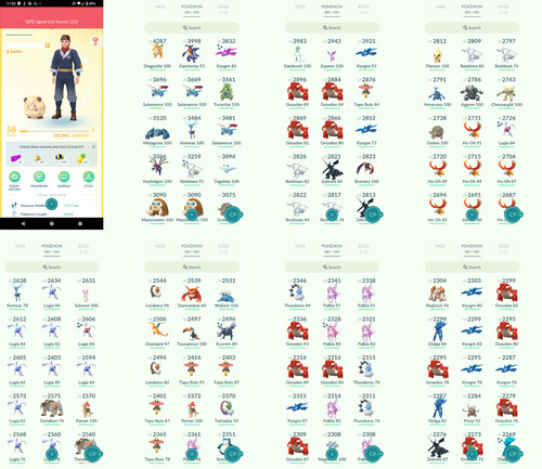Pokémon acc level 58 - -,