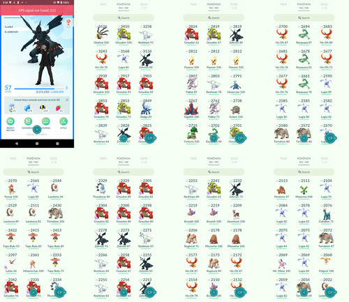 Pokémon acc level 57 - acc,