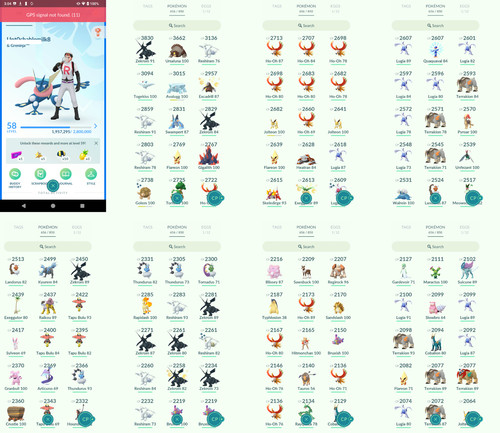 Pokémon acc level - pokémon, go