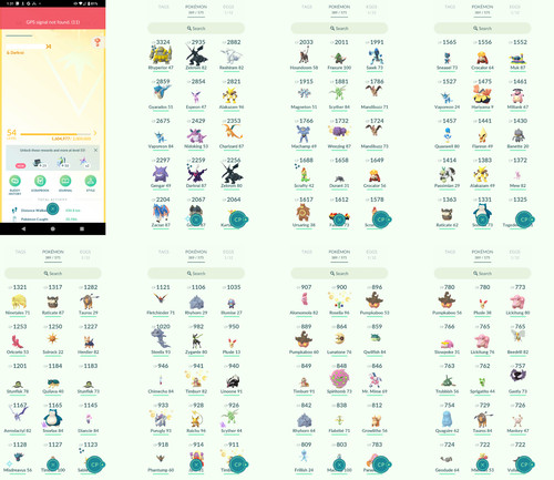 Pokémon acc level 54 - -,