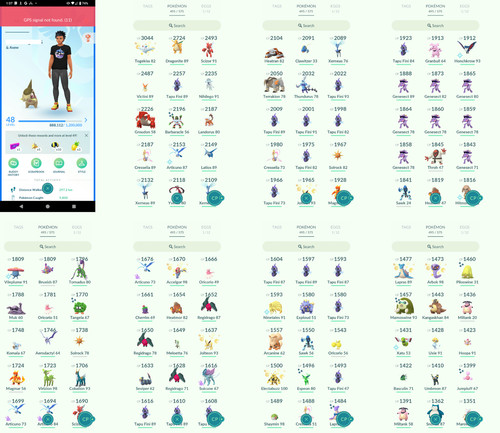 Pokémon acc level 48 - level,