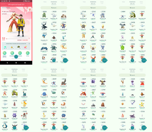 Pokémon acc level 53 - acc,
