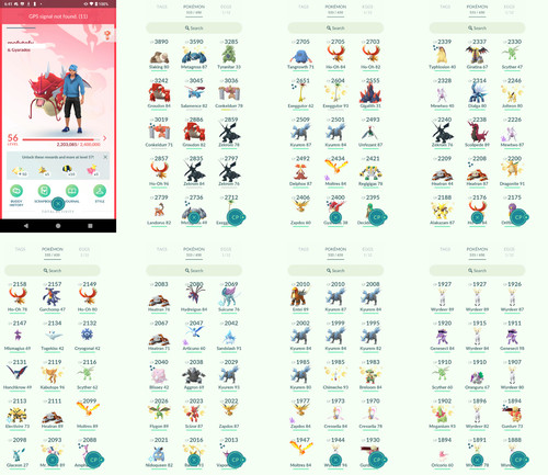 Pokémon acc level 56 - pokémon,