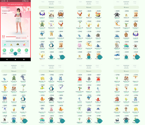 Pokémon acc level 53 - -,