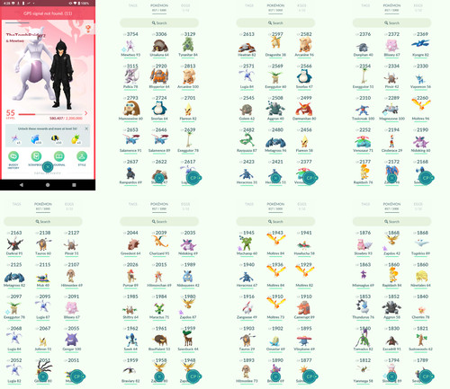 Pokémon acc level 55 - acc,
