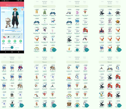 Pokémon acc level - go, 59