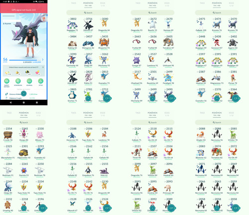 Pokémon acc level 56 - level,