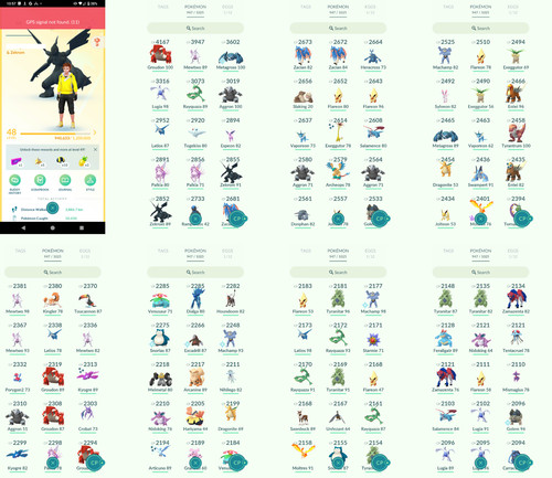 Pokémon acc level 48 - pokémon, go