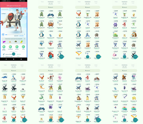 Pokémon acc level 48 - 48,