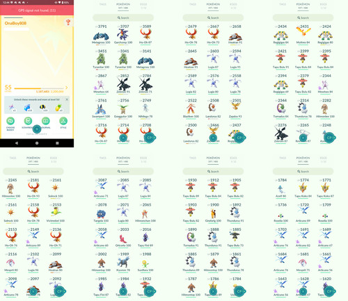 Pokémon acc level 1 - go,