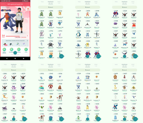 Pokémon acc level 54 - -,
