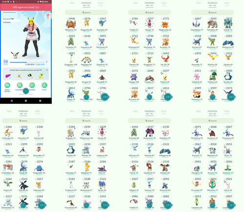 Pokémon acc level - pokémon, 58